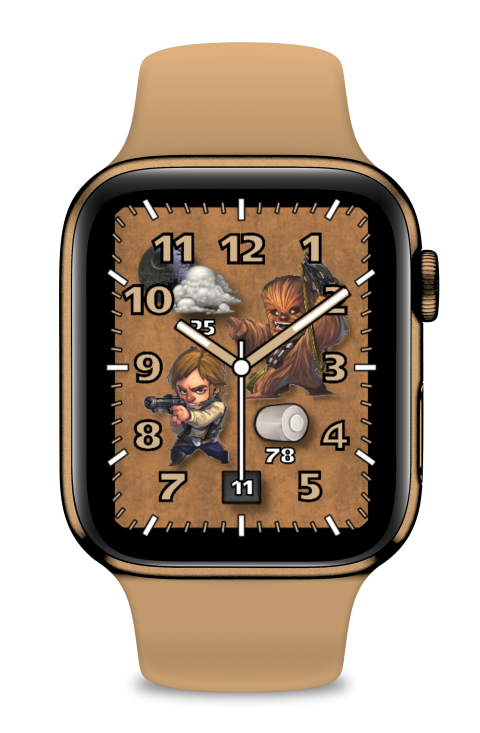 Watch Face Han and Chewie - 2.0