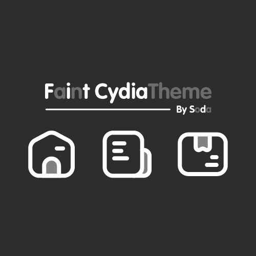 Faint CydiaTheme（Cydia主题） - 1.1