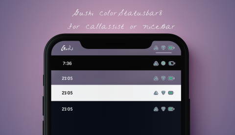 Gushi ColorStatusbar8_Juice_Callassist_NiceBar - 1.2