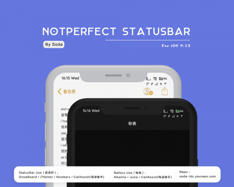 NotPerfect Statusbar - 1.5