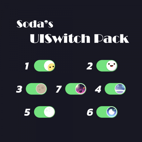Soda's UISwitch Pack1（iOS12） - 1.0